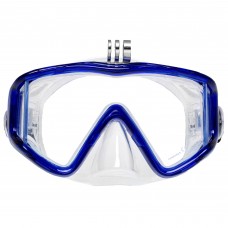 Mask Marlin Big Panoramic Blue/Clear with camera mount