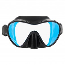 Mask Marlin Frameless Duo Black with yellow mirror lens