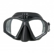 Mask Marlin Matte Black with camera mount