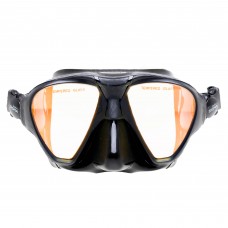 Mask Marlin Sigma Black with yellow mirror lens