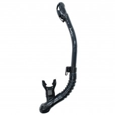 Snorkel Marlin Dry Duo Black curved design